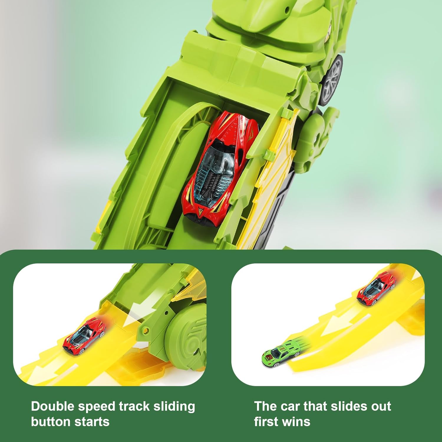 Dinosaur Transporter Truck