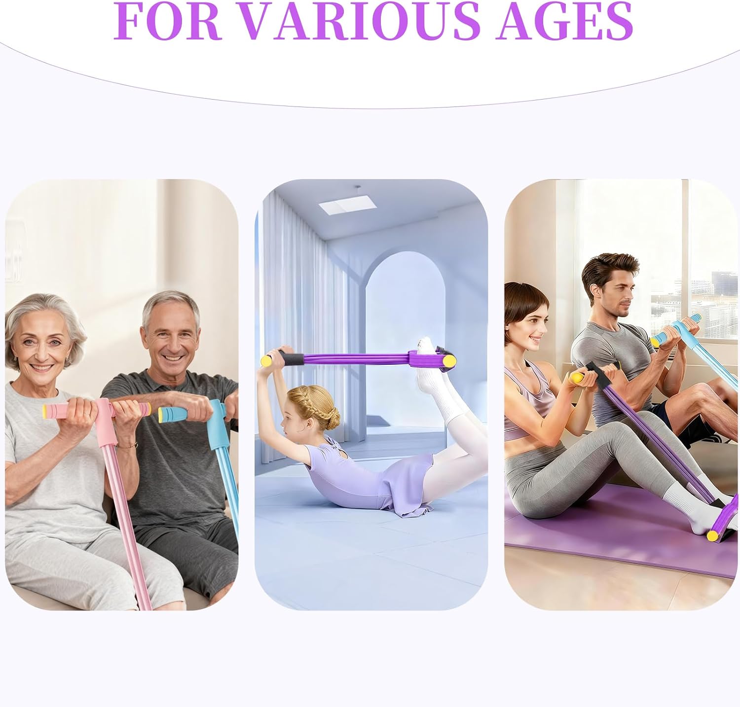 Multifunction Pedal Resistance Band 💪