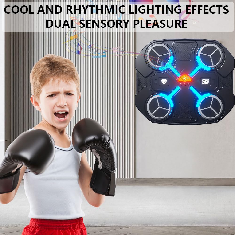 Music Boxing Machine Sport Toys for Kids
