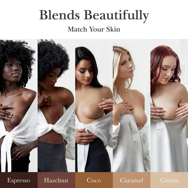 🏆#1 Bestselling🏆 ---- Go Braless! Seamless  Nipple Cover (Latex-free and 100% Medical Silicone)