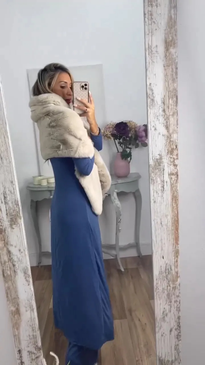 Casual 2 Pieces Suit With Long Top Matching Trouser-Buy 2 Free Shipping