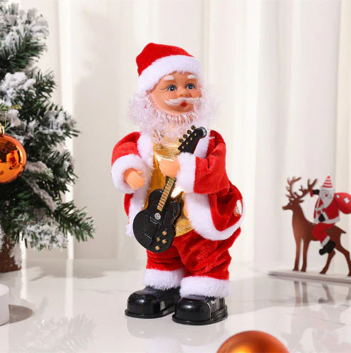(🔥2025 BEST GIFT TO FAMILY🔥)Electric Dancing Santa Claus Music Toy