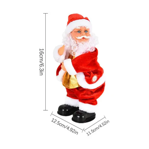 (🔥2025 BEST GIFT TO FAMILY🔥)Electric Dancing Santa Claus Music Toy