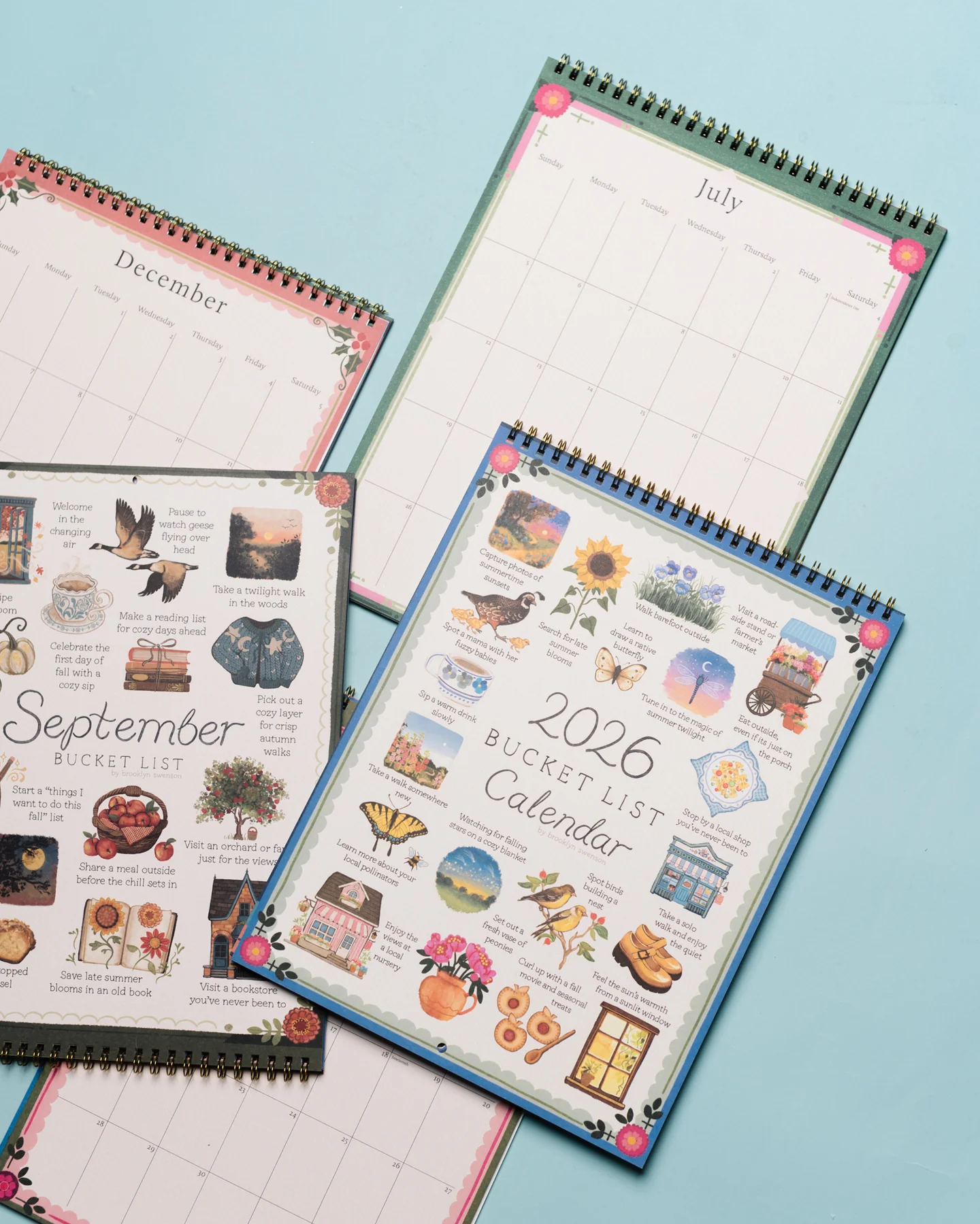 2026 Bucket List Calendar 📅