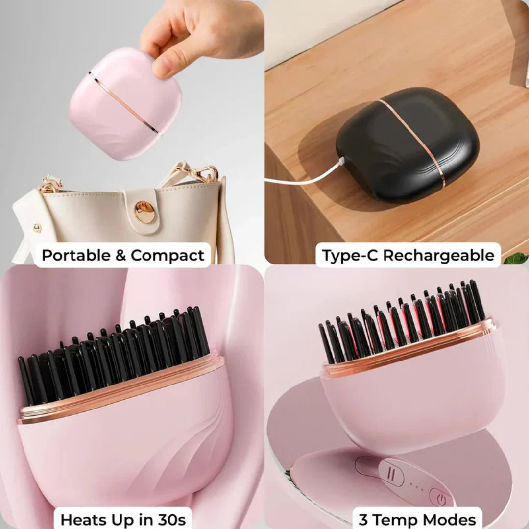 Compact Ionic Mini Straightener