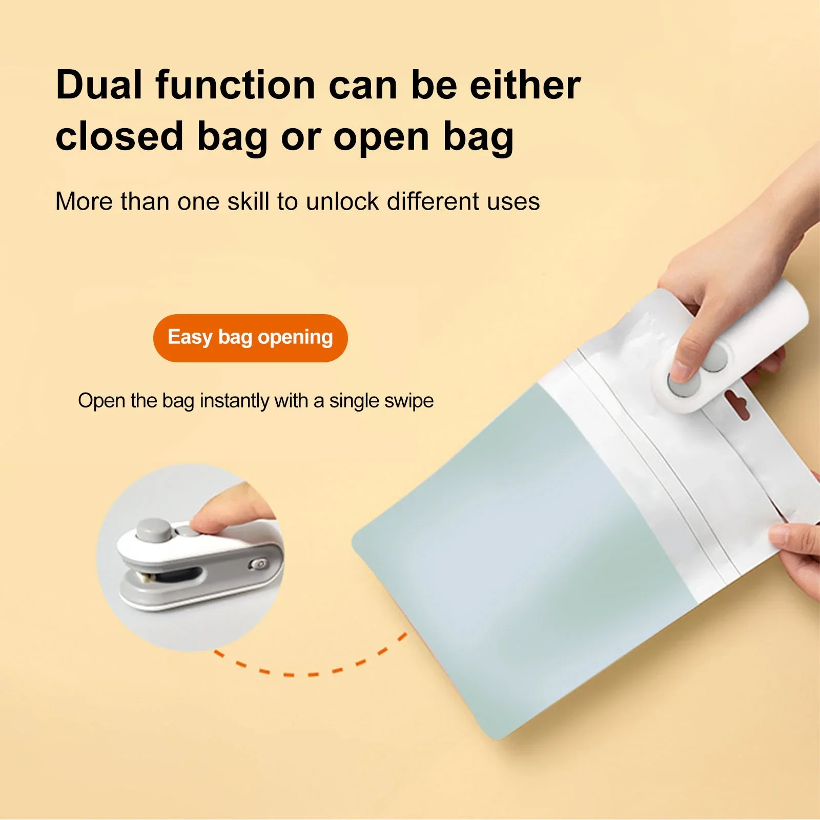 2-in-1 Mini Bag Sealer