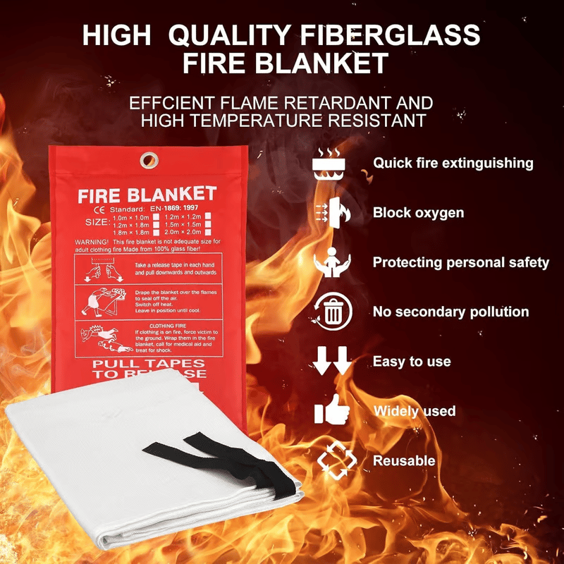 Last Day 50% OFF🔥Emergency Fire Blanket