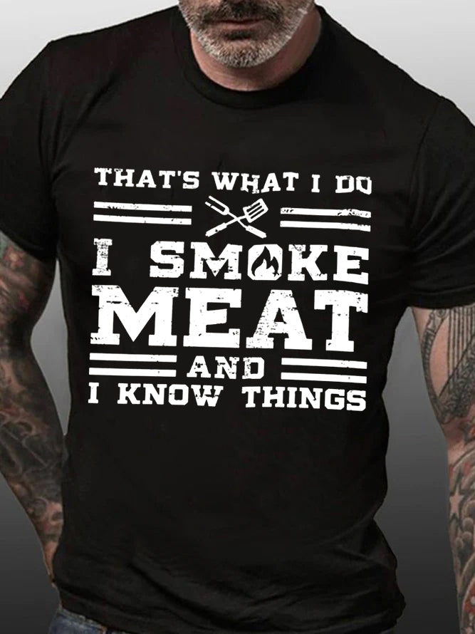 That's What I Do Printed Men's T-shirt