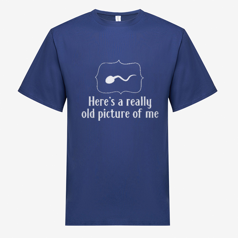 Here's A Really Old Picture Of Me Print Men's T-shirt