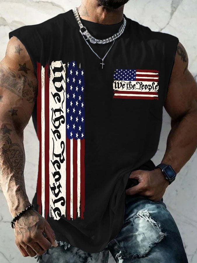 Men's We The People Print Tank Top