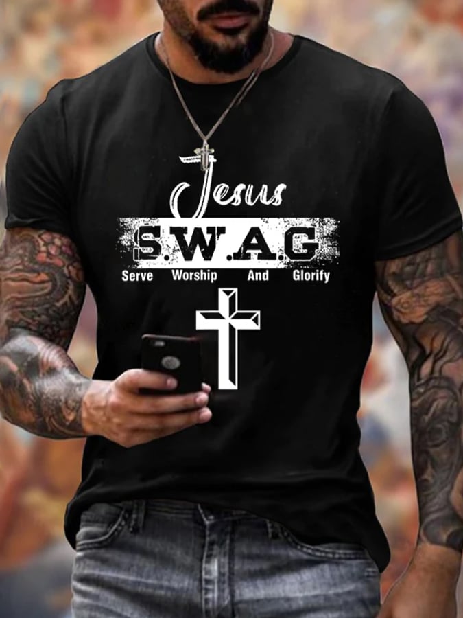Jesus Swag Serve Worship And Glorify T-Shirt