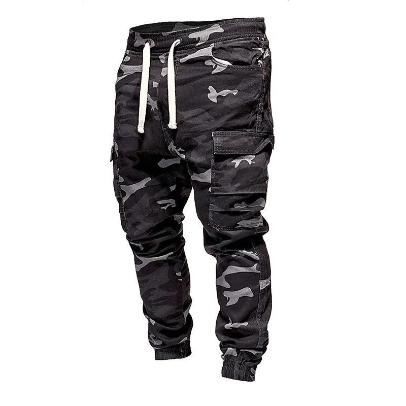 Men's Elastic Waist Camouflage Sweatpants