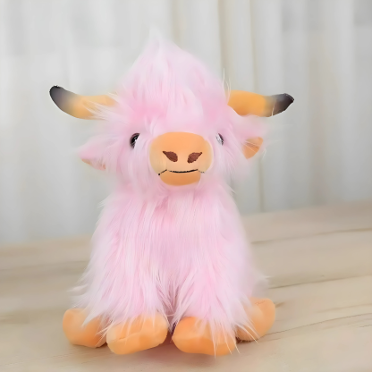 🎁Cute Cartoon Highland Cow Cuddly Toy