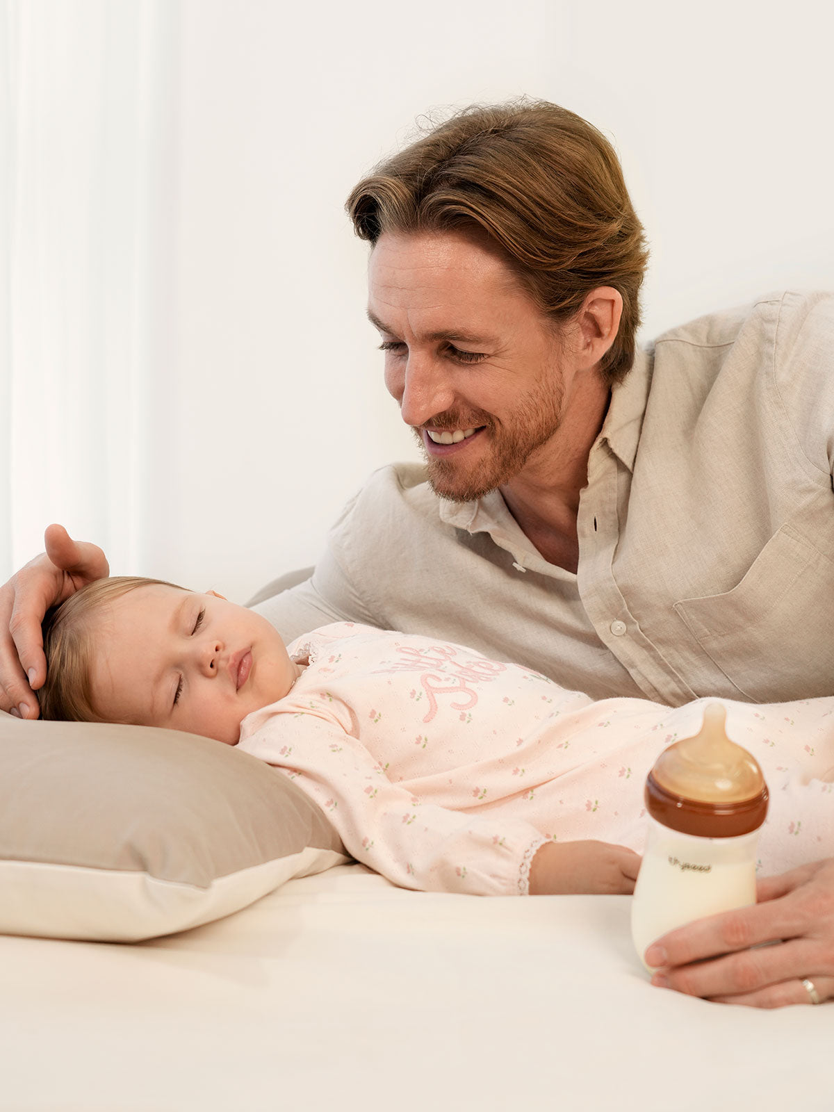 Thyseed Glass Natural Anti-colic Baby Bottle