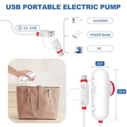 9 Pack Lightweight Travel Bags with USB Electric Pump | Compact Vacuum Storage Bags for Clothes | Space Saver Compression Bags for Travel