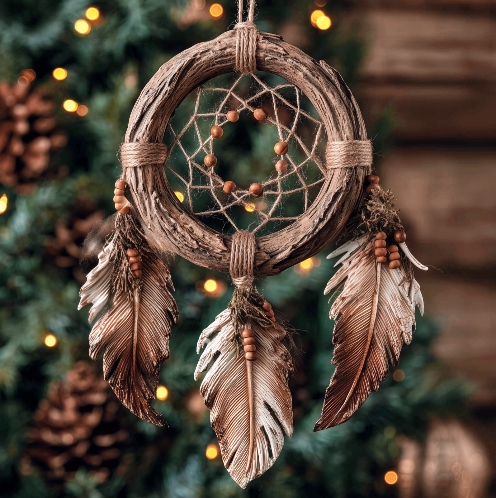 Dreamcatcher Christmas Mica Ornament GFSPTG168