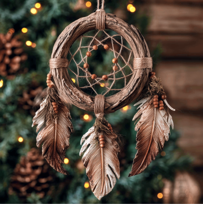 Dreamcatcher Christmas Mica Ornament GFSPTG168