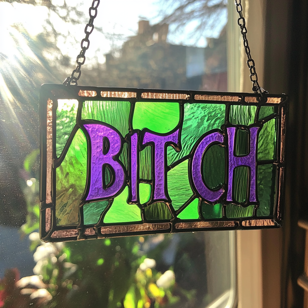 Fuck Suncatcher
