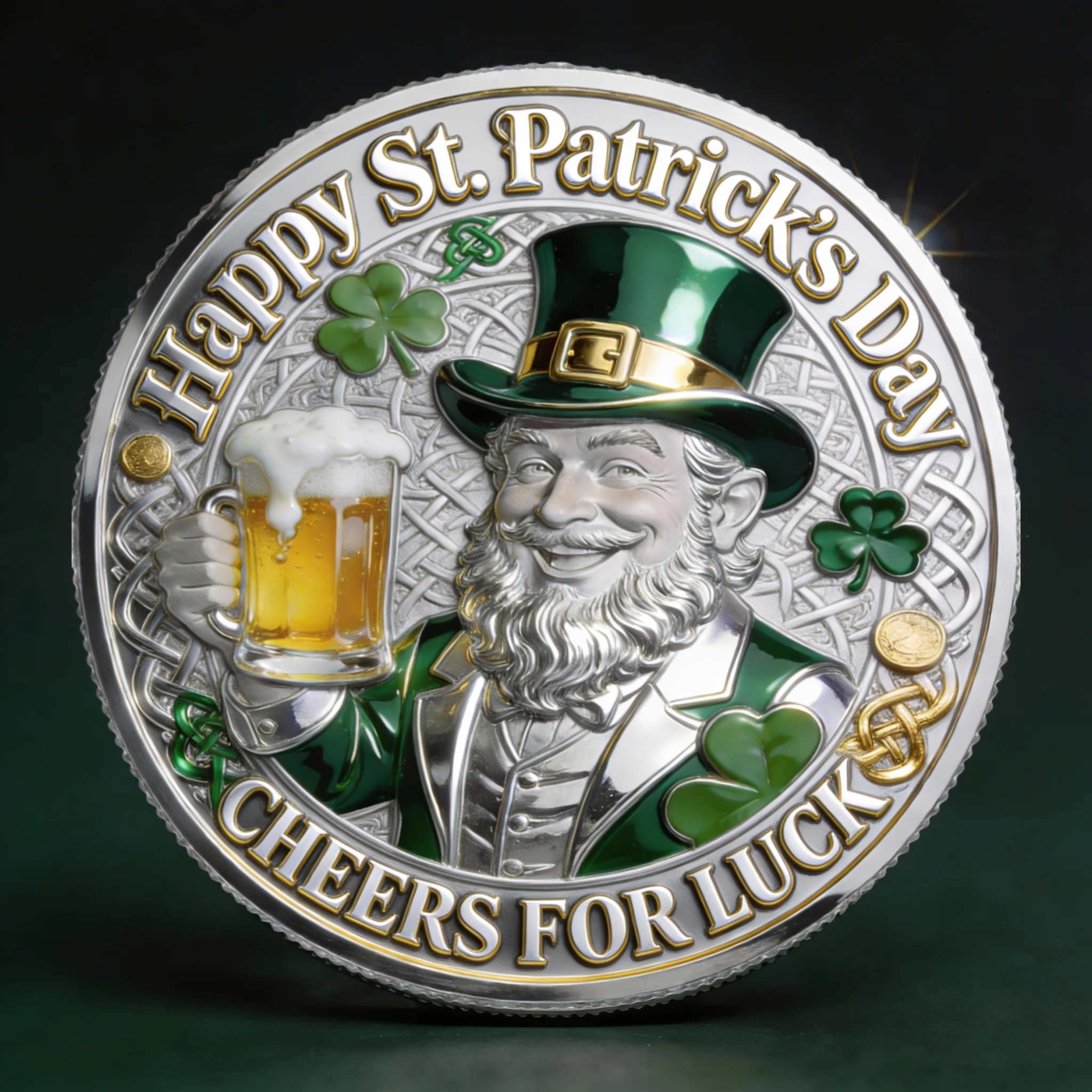 🏆St. Patrick's Day Special Offer 60% OFF🔥 St. Patrick's Day Metal Commemorative Coin
