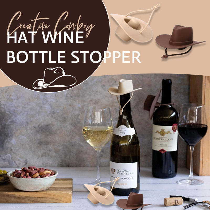 Cowboy Hat Bottle Stopper