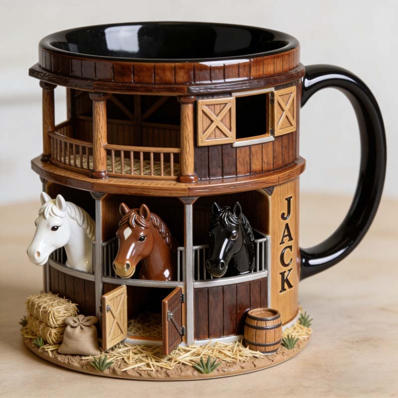 Personalized Stable-Themed Mug