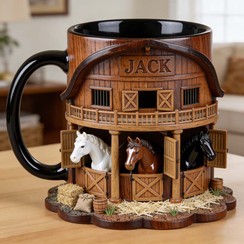 Personalized Stable-Themed Mug