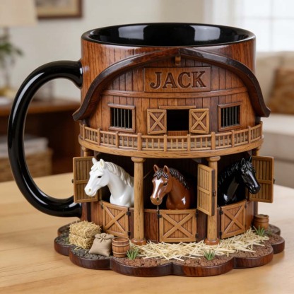 Personalized Stable-Themed Mug