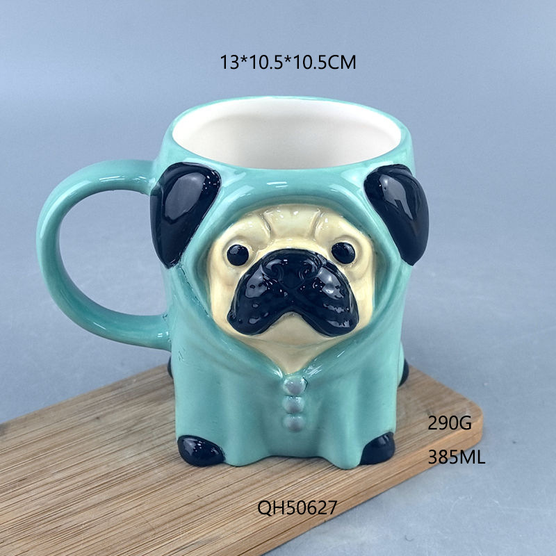 Dachshund Mug Ceramic Funny Dog Lover Gift 3D Sausage Dog Coffee Cup