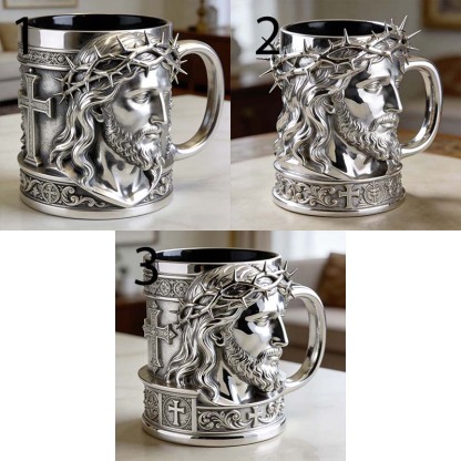 Personalized Jesus Christ Crown of Thorns-Themed Mug