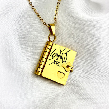 For Daughter - My Incredible Daughter Book Necklace