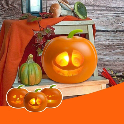 Halloween Pumpkin Projection Lamp Animated Talking and Singing Pumpkin