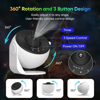 Galaxy Night Light Star Projector - Shophoras: Make Best Pick
