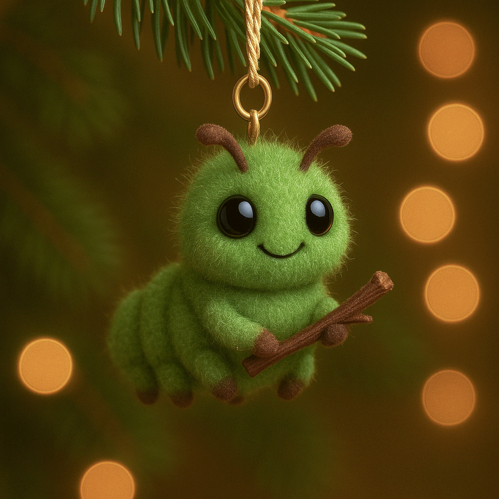 Tiny Bug Buddies Christmas Ornaments