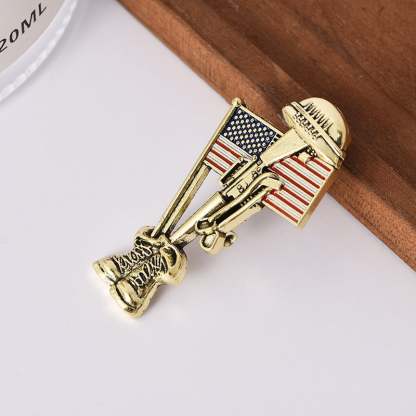 Handmade Soldier Memorial Pin