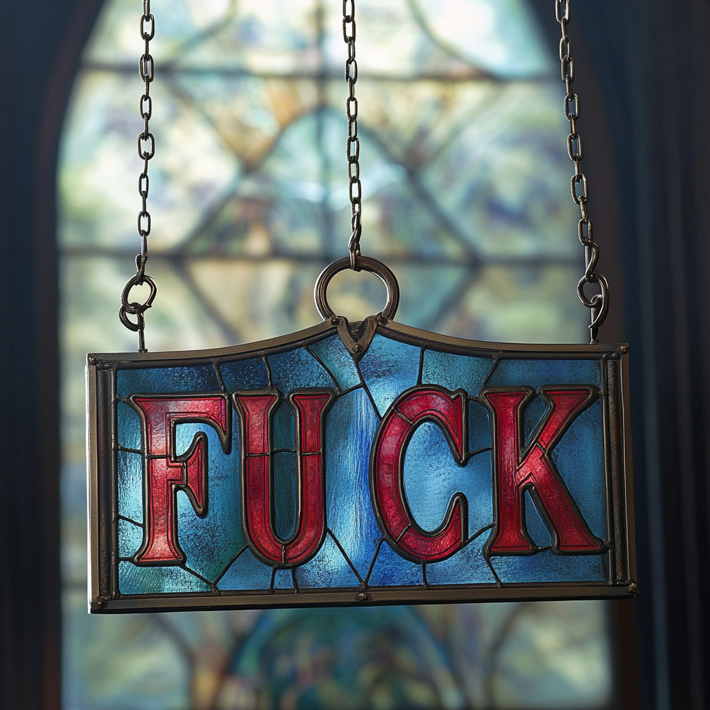 Fuck Suncatcher