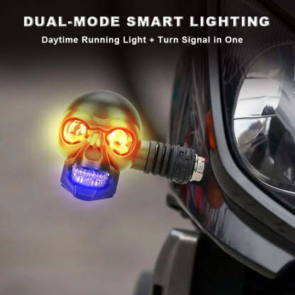 💀 Skull LED Turn Signal Lights