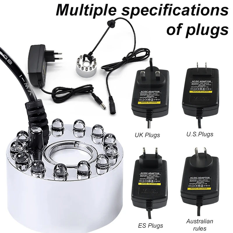 Mist Maker Ultrasonic Fogger – Indoor/outdoor Landscaping & Halloween Decoration