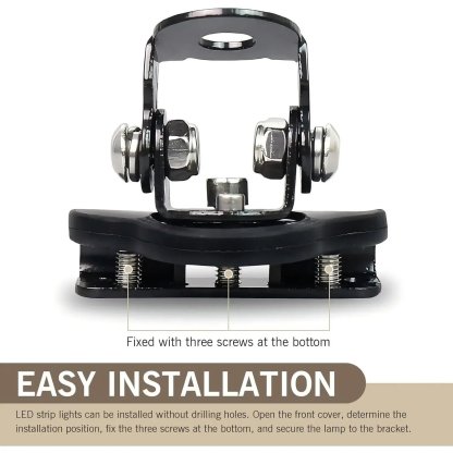 2PCS Heavy Duty Adjustable LED Light Bar Brackets