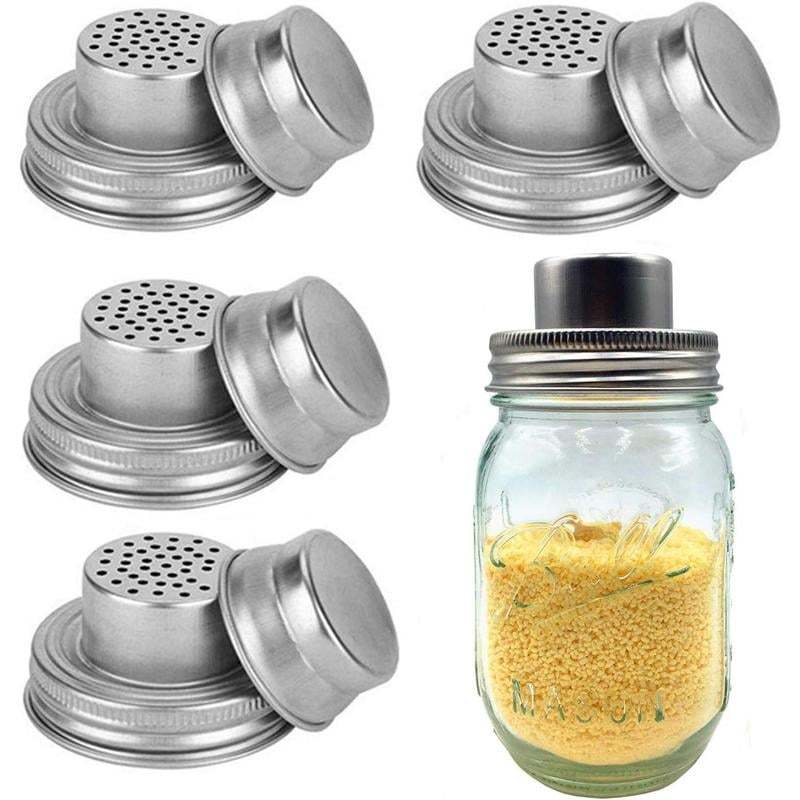 Universal Mason Jar Shaker Lids