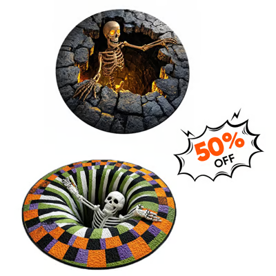 Halloween Round Rug