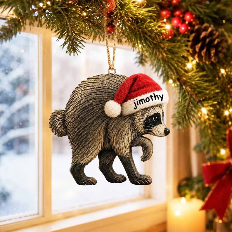 🎁Last Day 50% OFF - Jimothy Raccoon Ornament