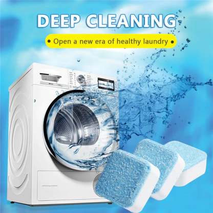 🔥Solange der Vorrat reicht 40 % Rabatt!🎉Washing Machine Deep Cleaner Tablets ( Buy 2 Get 3 FREE )