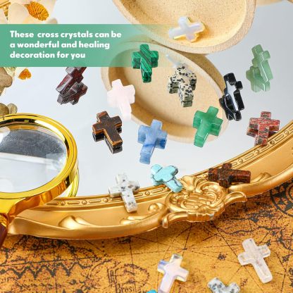 ✝️ Handmade Natural Crystal Crosses