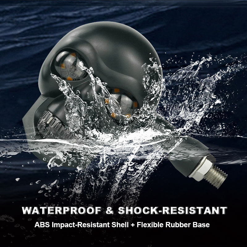 💀 Skull LED Turn Signal Lights