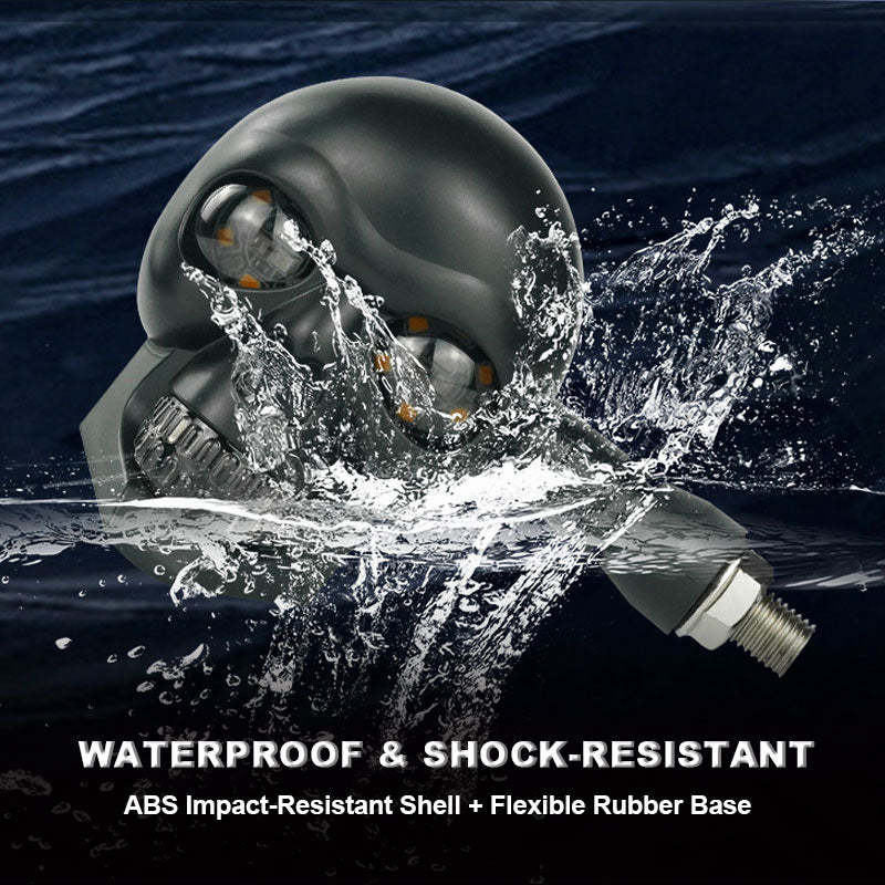 💀 Skull LED Turn Signal Lights