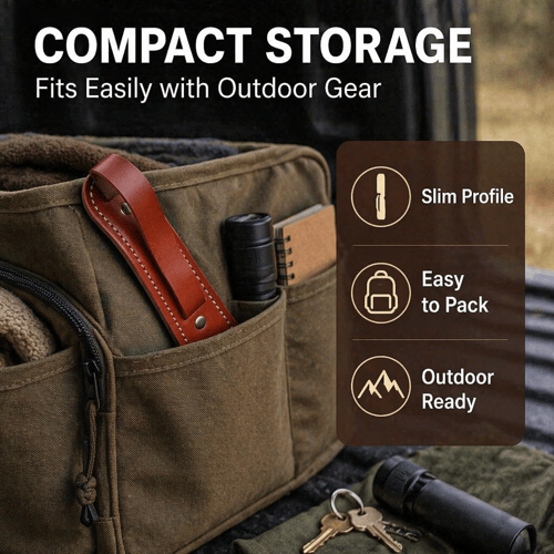 ✨HOT SALE 45% OFF🔥Tactical Outdoor Self-Defense Boston Leather Slapper🛡️