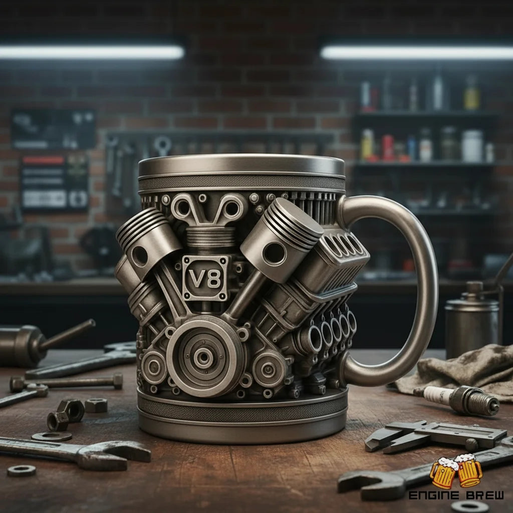 Engine Brew Mug - Fuel Their Passion!