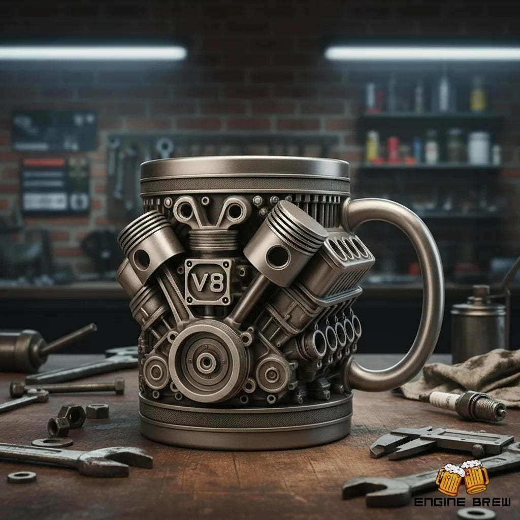 Engine Brew Mug - Fuel Their Passion!
