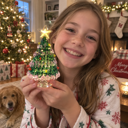 🎄100% Handmade Glass Wish Christmas Tree  - The Best Christmas Gift