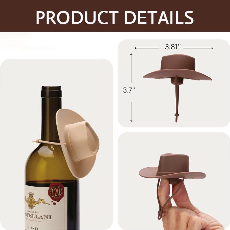 Cowboy Hat Bottle Stopper